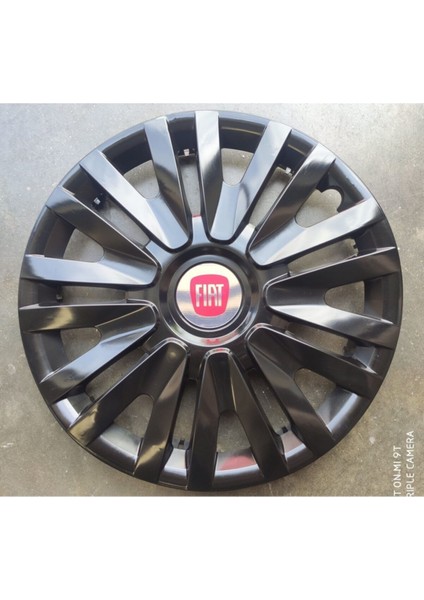 Fiat Albea Parlak Siyah 14 Inc Kırılmaz Jant Kapağı 4 Adet 4911SYHFIAT