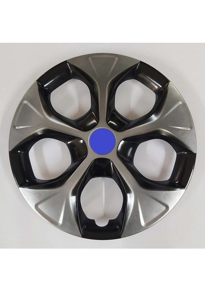 Ford Courier 15"inç Kırılmaz 4 Adet 1 Takım Siyah Gri Renkli Jant Kapağı 5310ÇIFTFORD