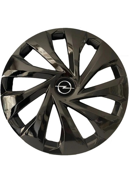 Opel 14 Inç Jant Kapağı Siyah 4 Adet Esnek 4810SYHOPEL