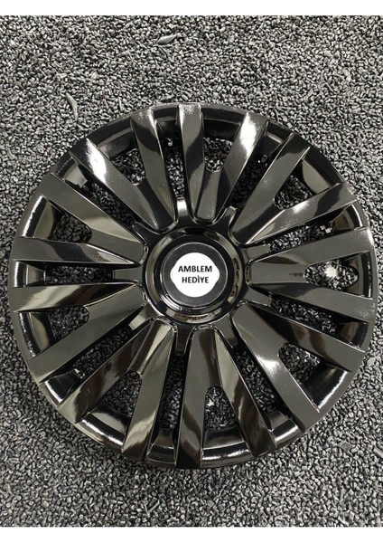 Toyota Uyumlu 15 Inc Siyah Jant Kapağı Kırılmaz 4ADET 5911SYHTOYOTA