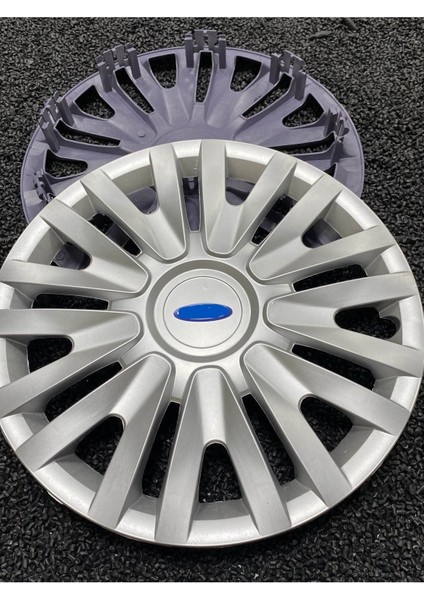 Ford Sandero Uyumlu 15" Inç Kırılmaz Jant Kapağı 4 Adet 5911FORD