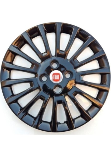 Fiat Linea Punto Fiorino Doblo 15 Inc Siyah Jant Kapağı 4 Adet 5110SYH