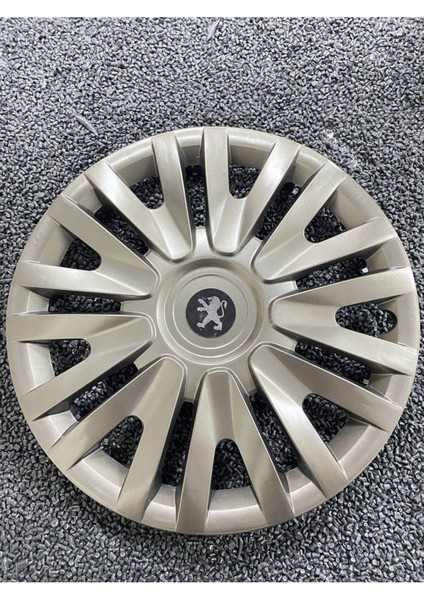 Peugeot 308 15" Inç Kırılmaz Jant Kapağı Füme 4 Adet 5911FÜMEPEUGEOT