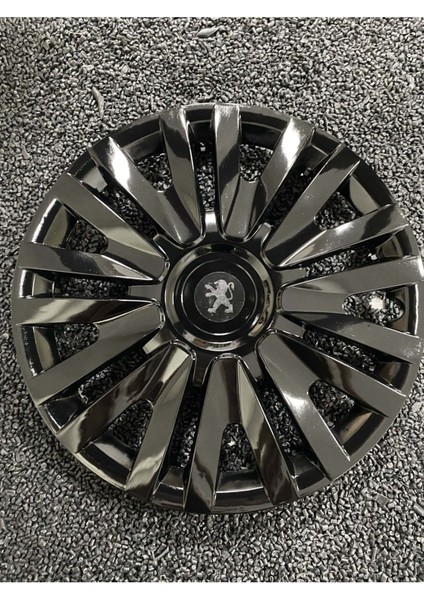 Peugeot 206 + 15" Inç Kırılmaz Jant Kapağı Siyah 4 Adet 5911SYHPEUGEOT