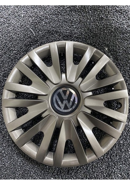 Volkswagen Passat 15" Inç Kırılmaz Jant Kapağı Füme 4 Adet 5911FÜMEWW