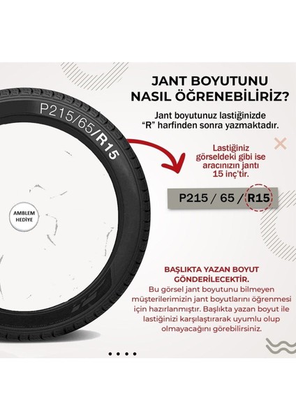 Citroen Berlingo 15" Inç Kırılmaz Jant Kapağı Siyah 4 Adet 5911SYHCITROEN