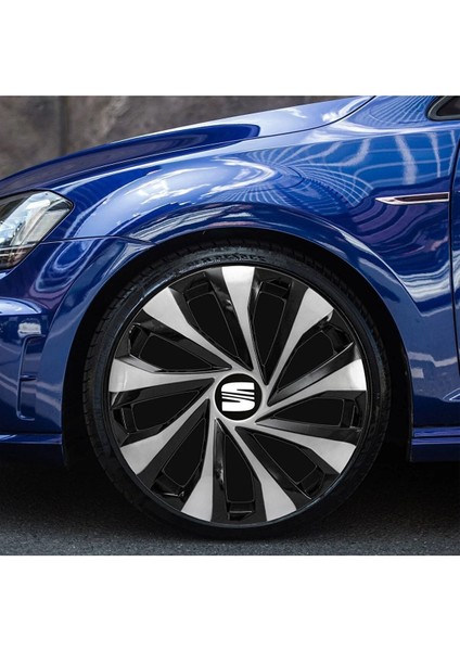 Seat 14 Inc Jant Kapağı Renkli Kırılmaz 4 Adet 4810ÇIFTSEAT