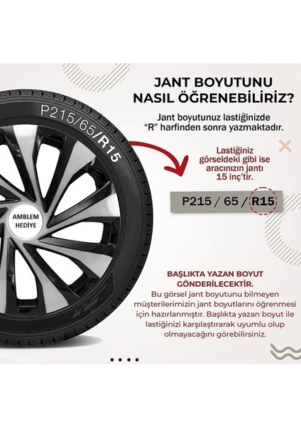 Hyundai 15 Inc Jant Kapağı Renkli Kırılmaz 5810ÇIFTHYUNDAI