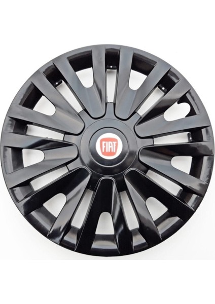 Fiat Tipo Parlak Siyah 14 Inc Kırılmaz 4 Adet Jant Kapağı 4911SYHFIAT