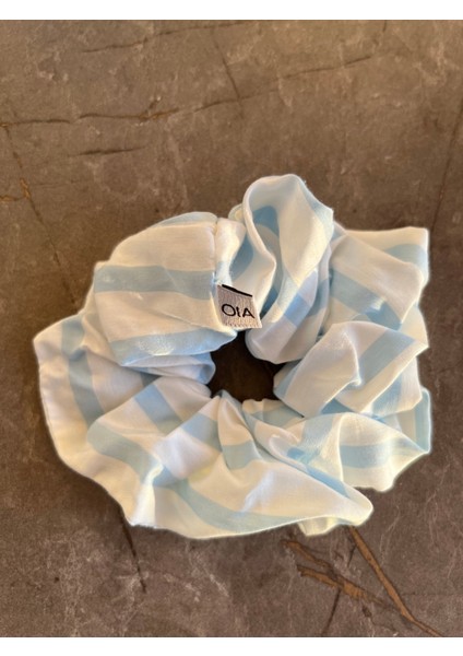 Oıa Atelier Pamuk Scrunchie Toka Lastik Toka