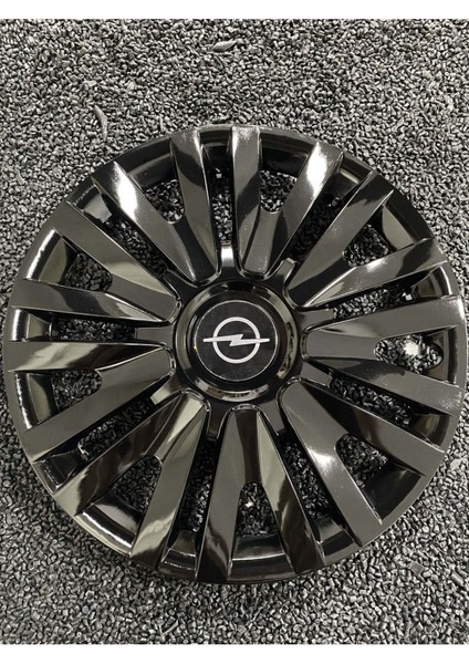 Opel 15" Inç Kırılmaz Jant Kapağı Siyah 4 Adet 5911SYHOPEL