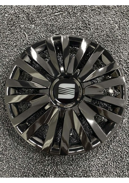 Seat 13" Inç Inç Kırılmaz Jant Kapağı 4 Adet Siyah 3911SYHSEAT
