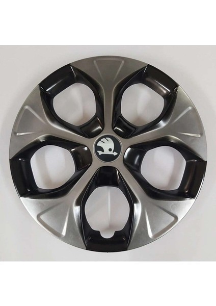 Skoda 15 Inc Kırmızı Jant Kapağı Renkli Kırılmaz 5310ÇIFTSKODA