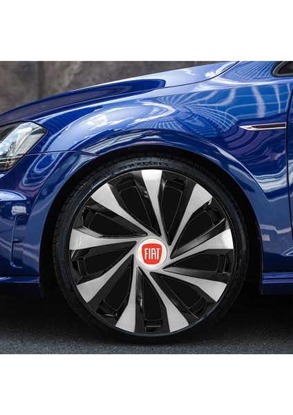 Fiat 15 Inc Jant Kapağı Renkli Kırılmaz 5810ÇIFTFIAT