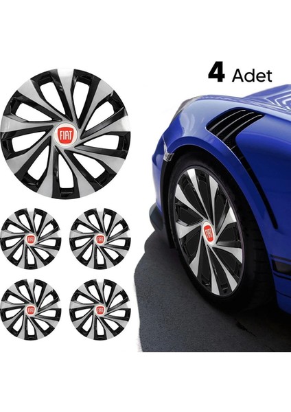 Fiat 15 Inc Jant Kapağı Renkli Kırılmaz 5810ÇIFTFIAT fiyatları