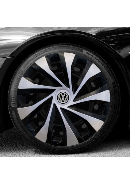 Kırılmaz Volkswagen Caddy 15'' Inç Uyumlu Jant Kapağı 4 Adet 1 Takım 3005 Logo Hediyeli 5810ÇIFTWW modelleri