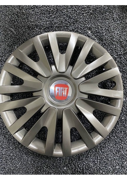 Fiat Albea-Palio-Doblo-Marea-Siena-Uno 15 Inc Kırılmaz Jant Kapağı 4 Adet Füme 5911FÜMEFIAT