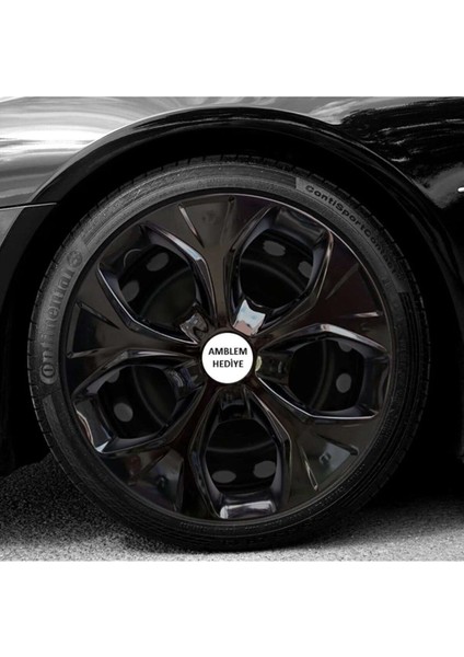 Toyota Uyumlu 15 Inc Siyah Jant Kapağı Kırılmaz 5310SYHTOYOTA