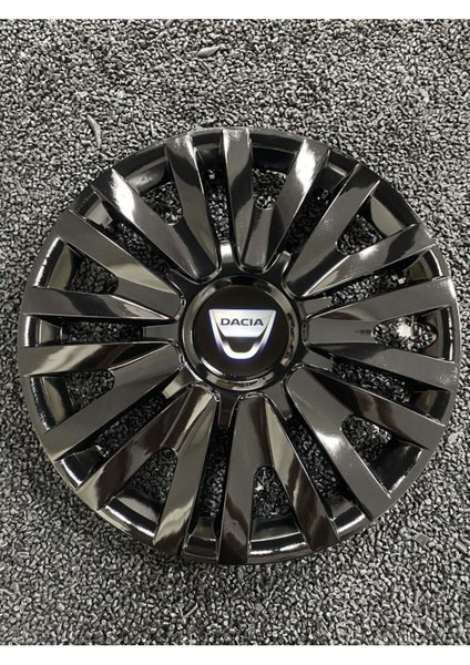 Dacia 14" Inç Inç Kırılmaz Jant Kapağı 4 Adet Siyah 4911SYHDACIA