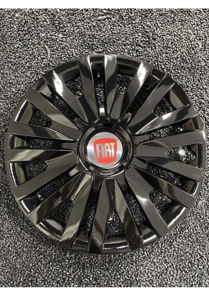 Yılap Jant Fiat Egea 15" Inç Kırılmaz Jant Kapağı Siyah 4 Adet 5911SYHFIAT