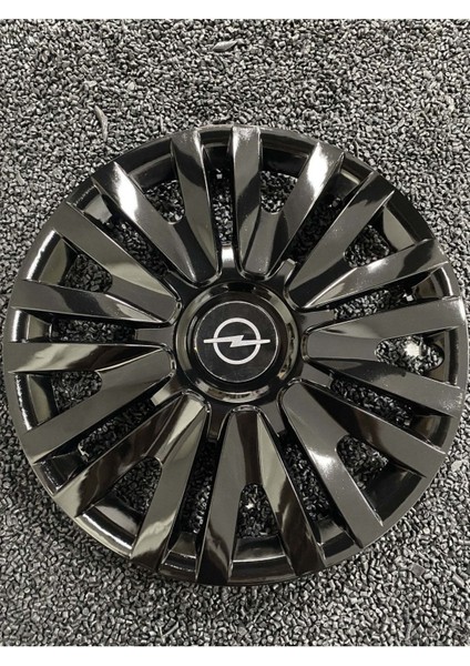 Opel Meriva 15" Inç Kırılmaz Jant Kapağı Siyah 4 Adet 5911SYHOPEL