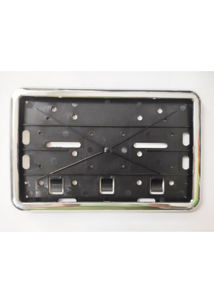 Motorsiklet Takmatik Krom Nikelaj Oto Plakalık 25.5CMX16.5CM