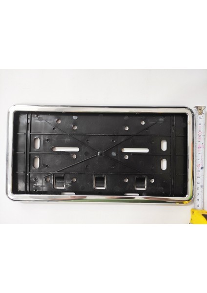 Kare Takmatik Krom Nikelaj Oto Plakalık 31.5CMX16.5CM fırsatları