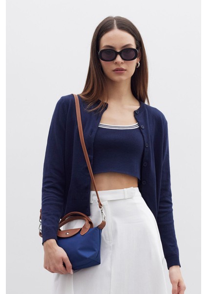 Mari Small Shopper Çanta Lacivert