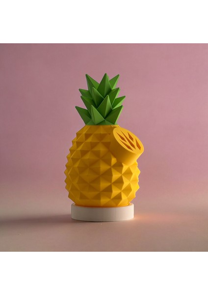 Tropikal Işıltı Ananas Lamba