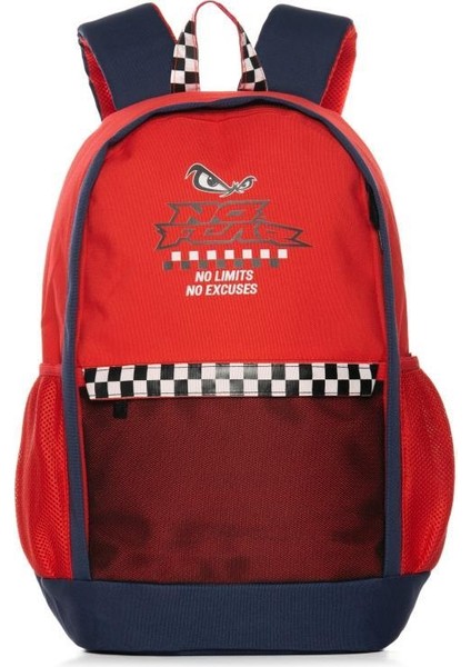 Orijinal Sırt Çantası Çift Bölmeli Kırmızı 03617