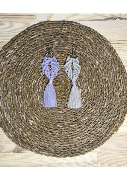 El Yapımı Makrome Anahtarlıklar - Renkli ve Şık Aksesuarlar**ürün Fiyatı 50 Adet Üzerindendir**