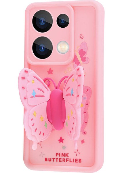 Xiaomi Poco M6 Pro 4g Kılıf 3D Figür Tasarımlı Kamera Korumalı Standlı Silikon Kapak modelleri