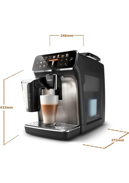 Aquaclean Filtre Lattego Süt Sistemi 12 Çesit Kahve Tam Otomatik Espresso Makinesi 2kg Tchibo Kahve + Lambader Hediye