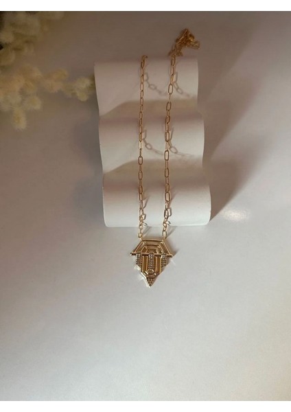Kadın Çelik Serenay Şövalye Kararmaz Kolye modelleri