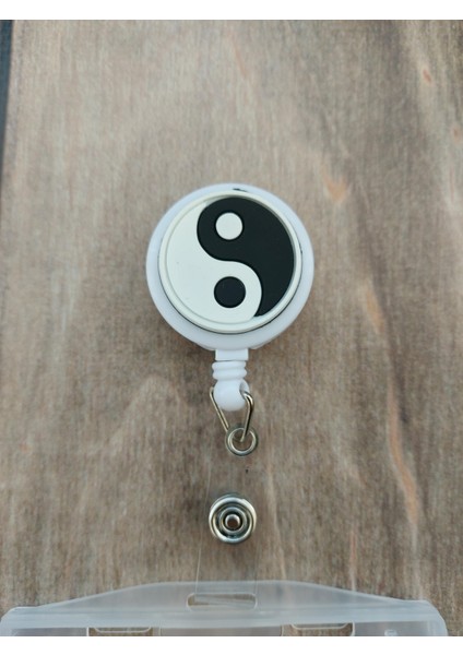Yin Yang Silikon Yoyo Yaka Kartlığı Yatay Dikey Kart Koruyucu fiyatları