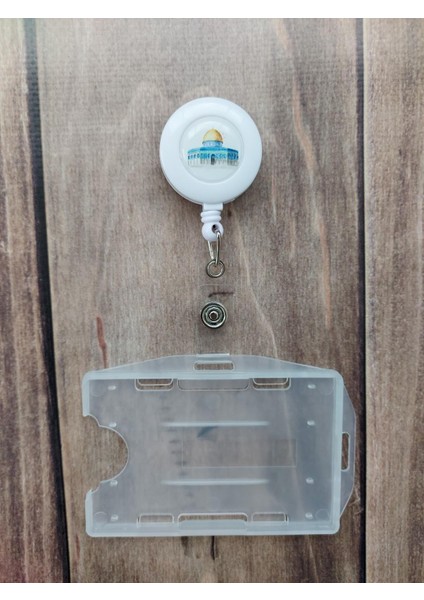 Mescidi Aksa Damla Etiket Yoyo Yaka Kartlığı Yatay Dikey Kart Koruyucu fiyatları