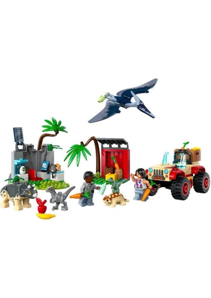 Akdenizpos UG01 76963 ® Jurassic World Yavru Dinozor Kurtarma Merkezi 139 Parça +4 Yaş (Yeni)