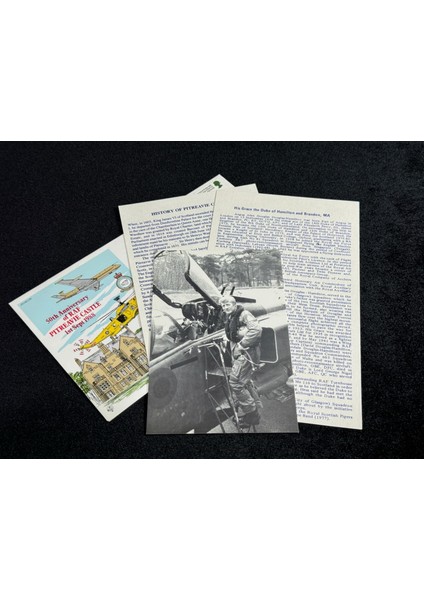 1988 Ingiltere Kraliyet Hava Kuvvetleri 50. Yıldönümü. Duke Hamilton Islak Imzalı Limited Royal Air Force Raf fiyatları