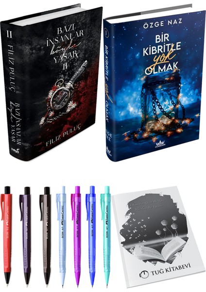 Bir Kibritle Yok Olmak 1 Ciltli Özge Naz ve Bazı Insanlar Böyle Yaşar 2 Ciltli Filiz Puluç 2li Set