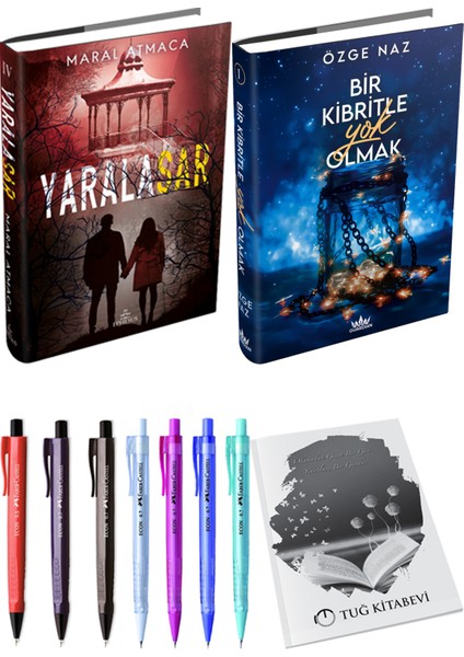 Bir Kibritle Yok Olmak 1 Ciltli Özge Naz ve Ephesus Yayınları Yaralasar 4 Ciltli Maral Atmaca 2li Set
