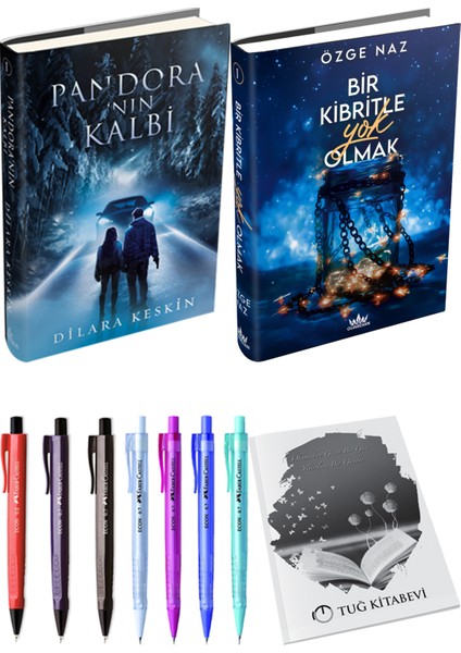 Bir Kibritle Yok Olmak 1 Ciltli Özge Naz ve Ephesus Yayınları Pandora'nın Kalbi 1 Ciltli Dilara Keskin 2li Set