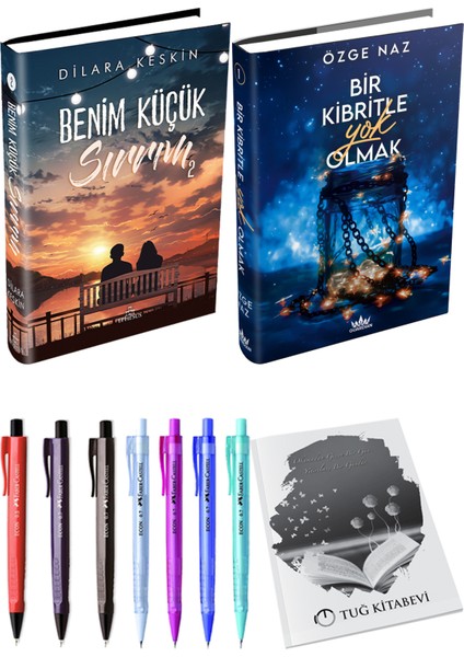 Bir Kibritle Yok Olmak 1 Ciltli Özge Naz ve Ephesus Yayınları Benim Küçük Sırrım 2 Ciltli Dilara Keskin 2li Set