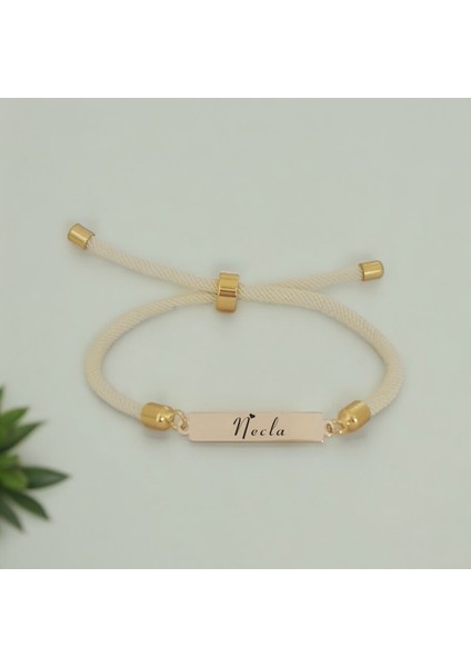 Hakiki Altın Plakalı 14 Ayar Necla Ismine Özel Hediye BILEKLIK-U.373109I.373239O.373369P.373499