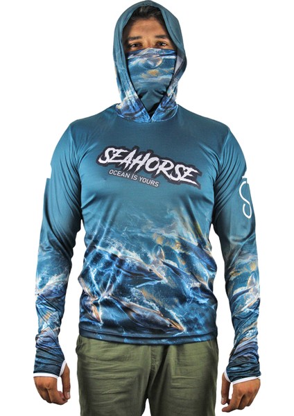 W.w. Pro Angler Uv T-Shrt Silent B Large