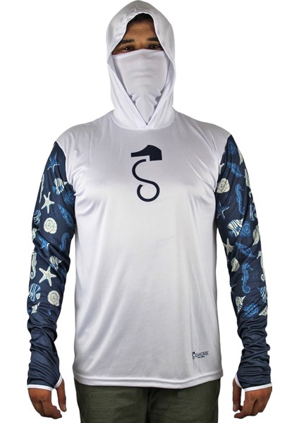 W.w. Pro Angler Uv T-Shrt White H.large