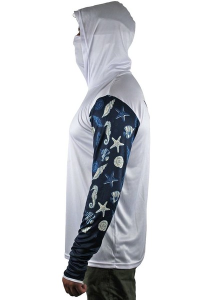 W.w. Pro Angler Uv T-Shrt White H.large