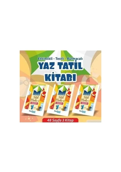 Mavitikli Yayıncılık 1. Sınıf Yaz Tatili Set