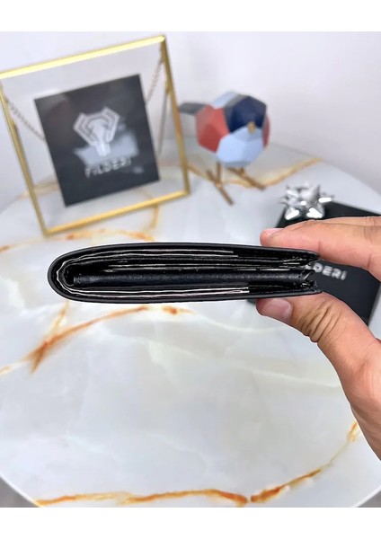 Çok Bölmeli Kart Bölmeli Premium Erkek Cüzdan Hakiki Deri fırsatları