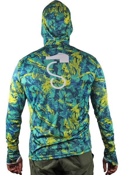 W.w. Pro Angler Uv T-Shrt Camo S.medium