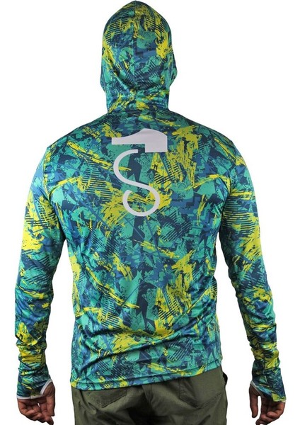 W.w. Pro Angler Uv T-Shrt Camo S.medium